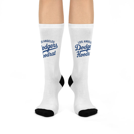 Los Angeles Dodgers "Hood Rat" Cushioned Crew Socks - Comfort for Fans - Women