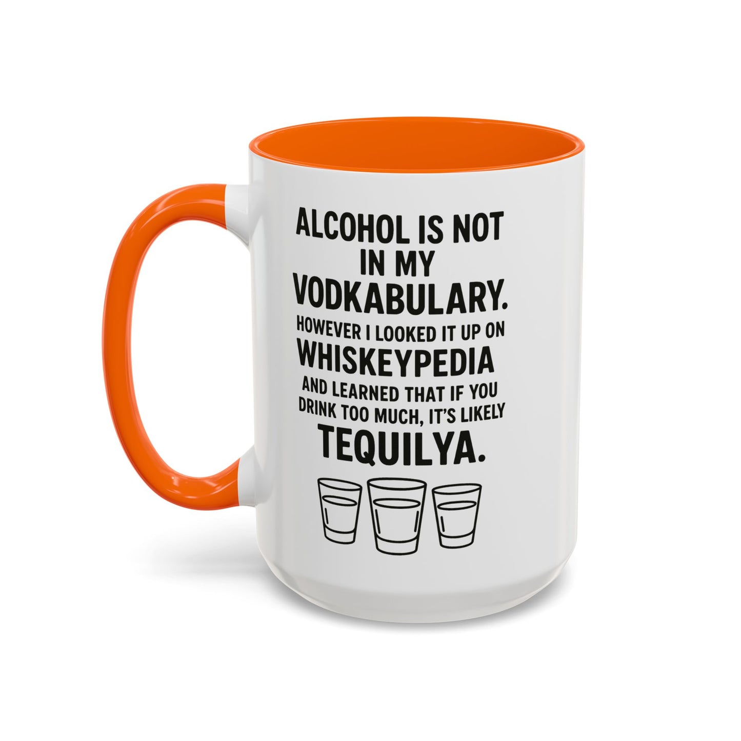 Funny "VODABULARY" Coffee Mug - 15oz - Perfect for Parties and Gifts