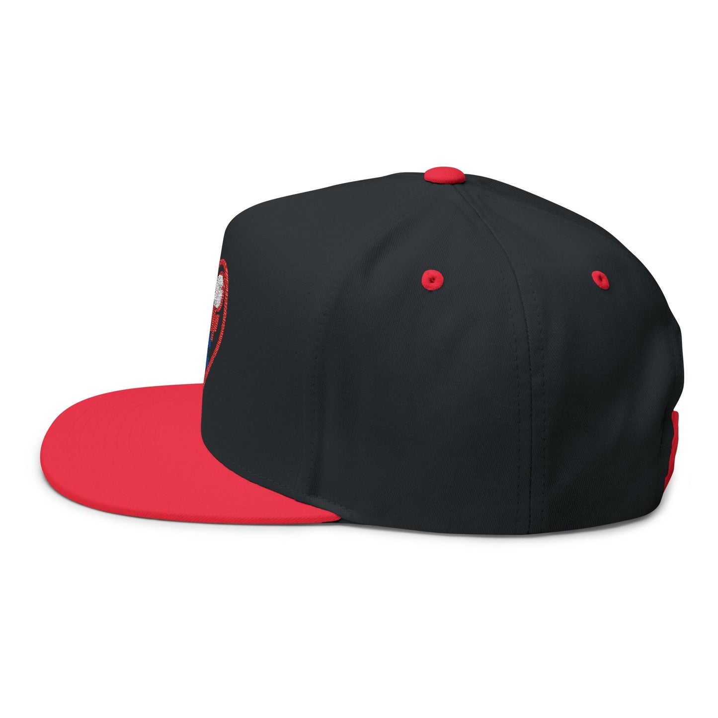 L.A. Heart Embroidered Flat Bill Cap - Perfect Gift for Men & Women