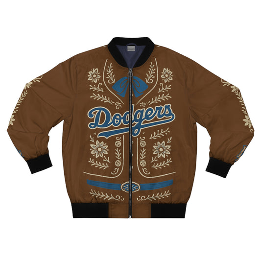 Los Angeles Dodgers- Men's Mariachi Bomber - Brown