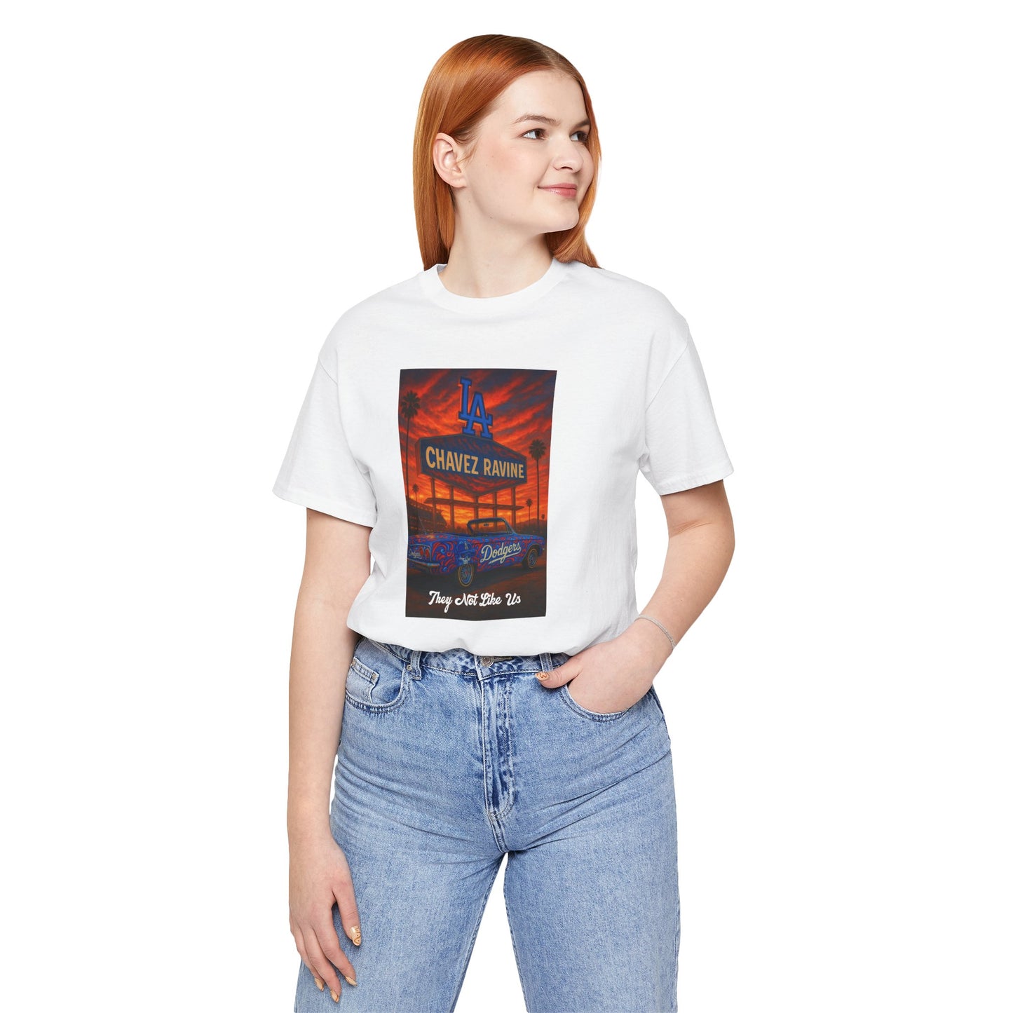 Dodgers Low Rider "Chavez Ravine"  Tee - Unisex Jersey Short Sleeve