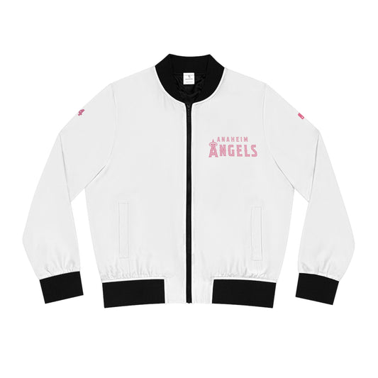 Women's Anaheim Angels Bomber Jacket - Original Athletic Outerwear for Game Days