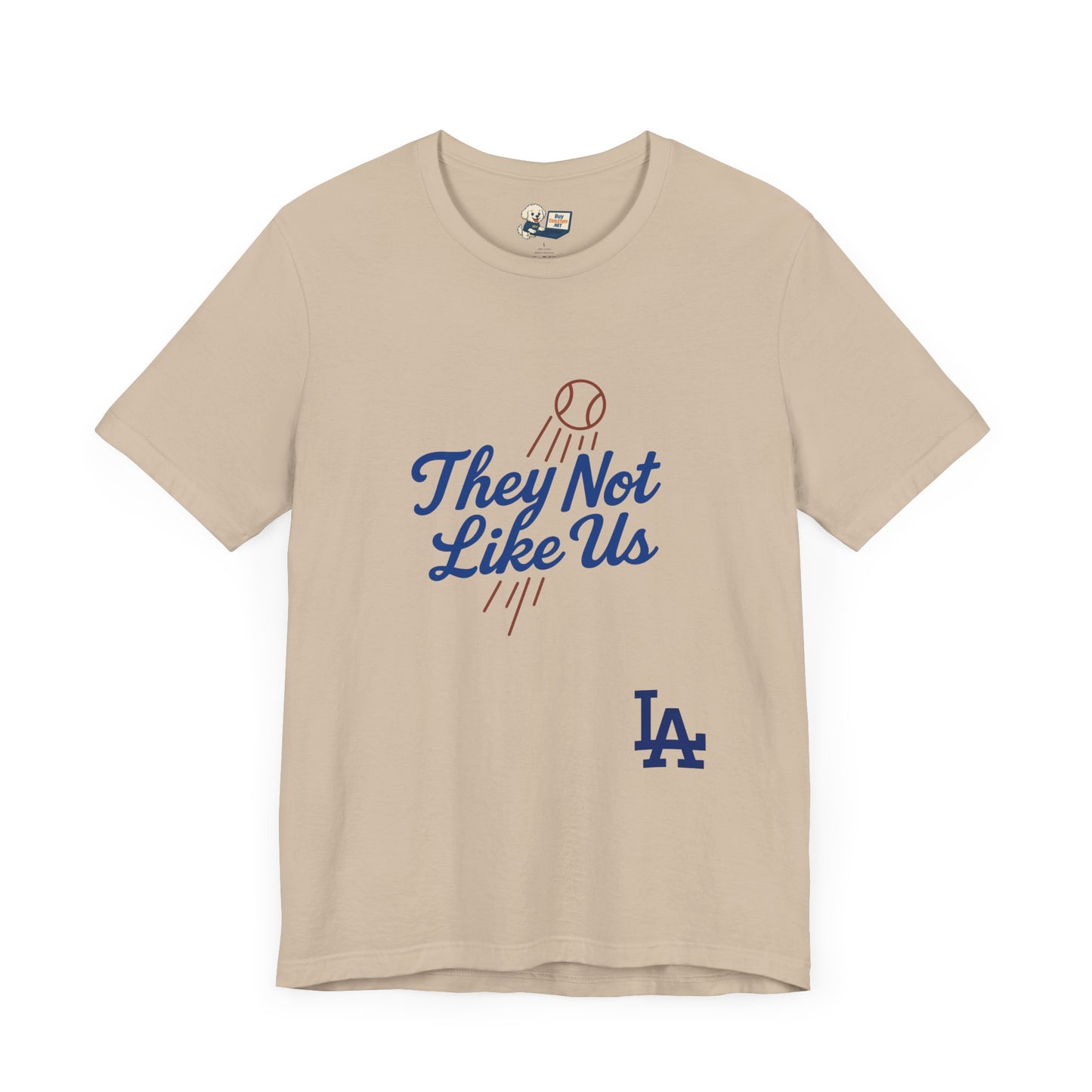 "They Not Like Us & Twisted Fingers"  Unisex Dodgers Tee - Original Design