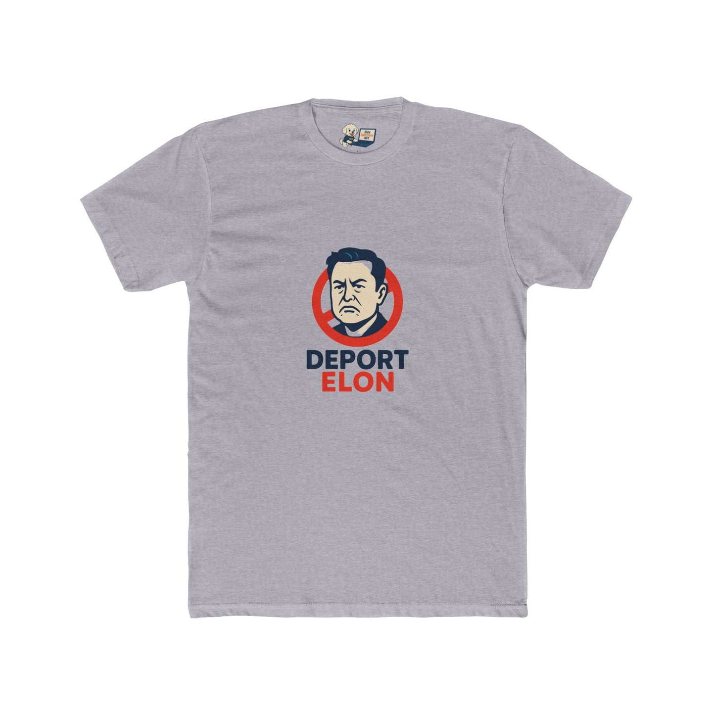 Deport Elon Unisex Cotton Crew Tee – Statement T-Shirt for Activists