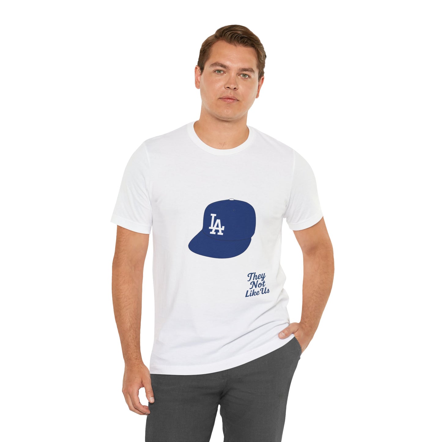 "Dodger Hat"  Dodgers Tee - Unisex Jersey Short Sleeve