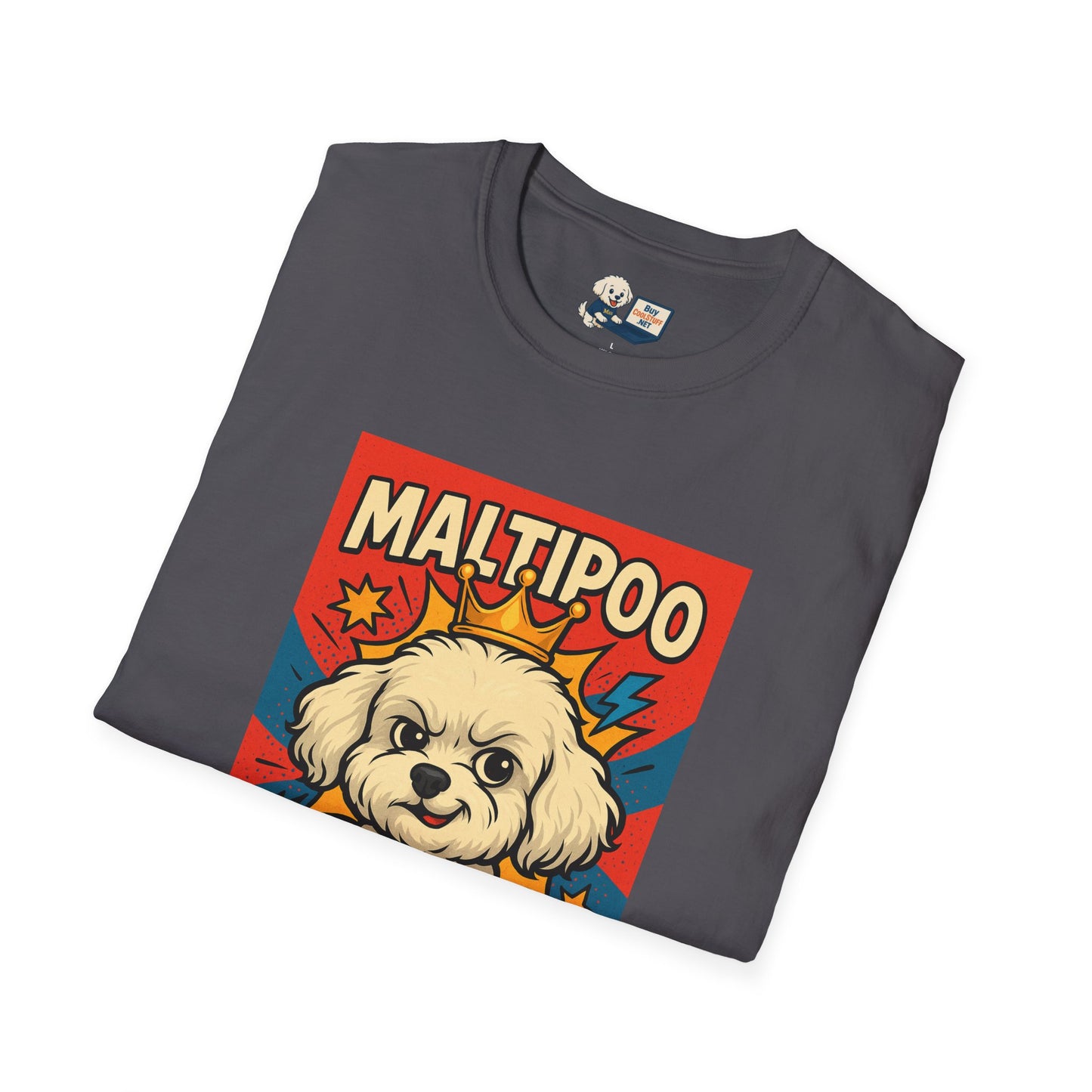 Maltipoo Lovebug Unisex Softstyle T-Shirt – Perfect Gift for Dog Lovers!