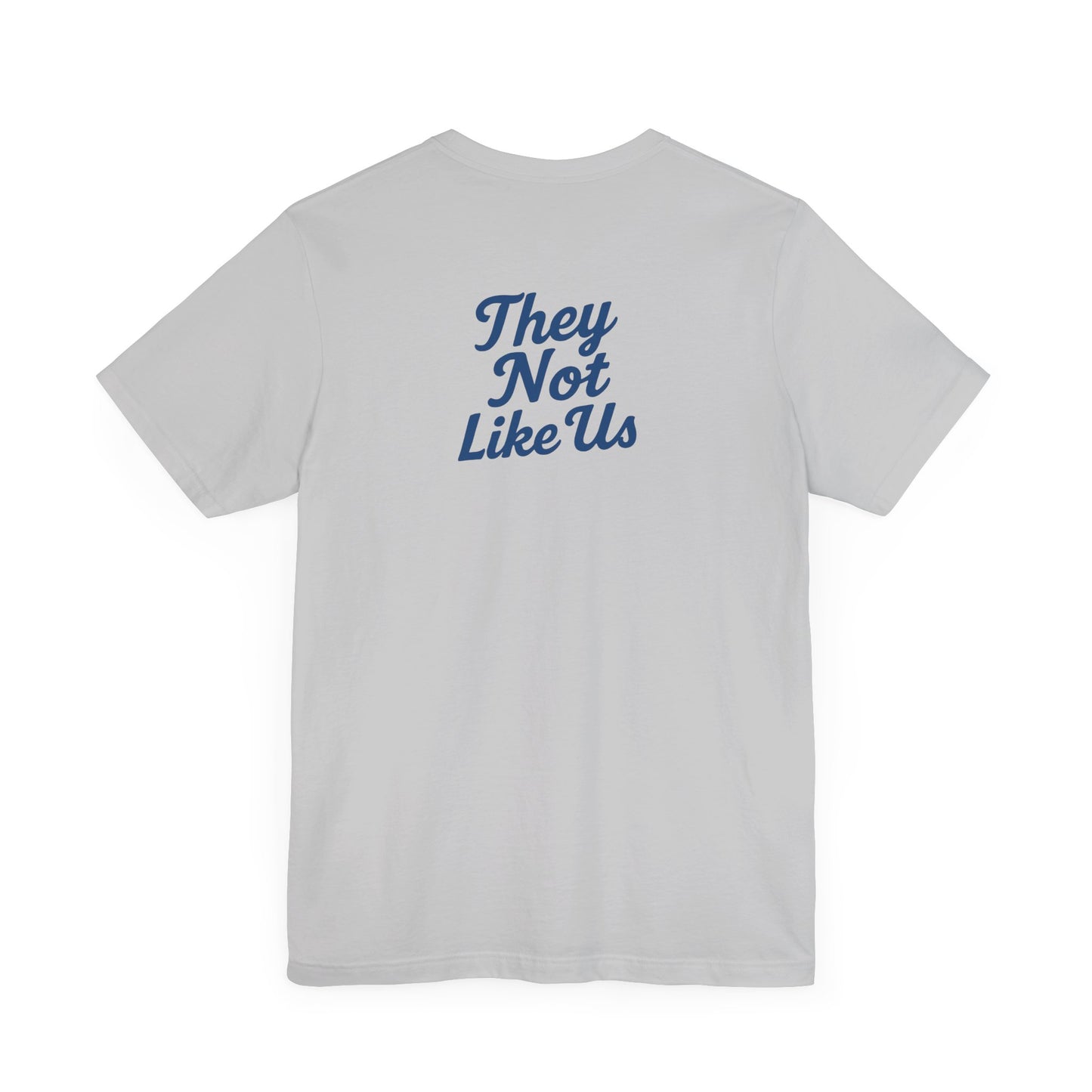 Dodgers "They Not Like Us" -Dripping Sneakers Unisex Tee - Original Design