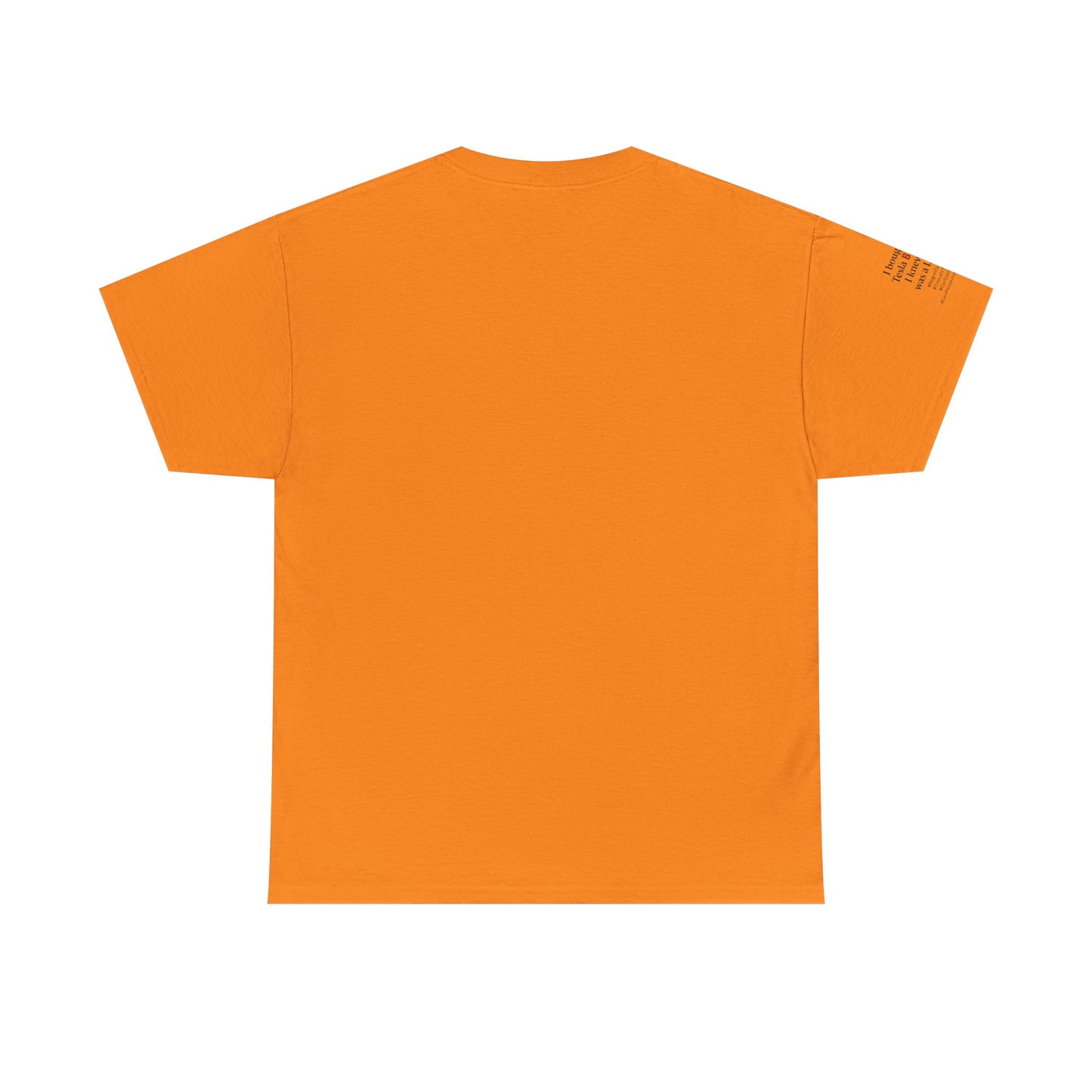 Anti-Elon Tesla Car Club- Heavy Cotton Tee - Cool Casual Wear