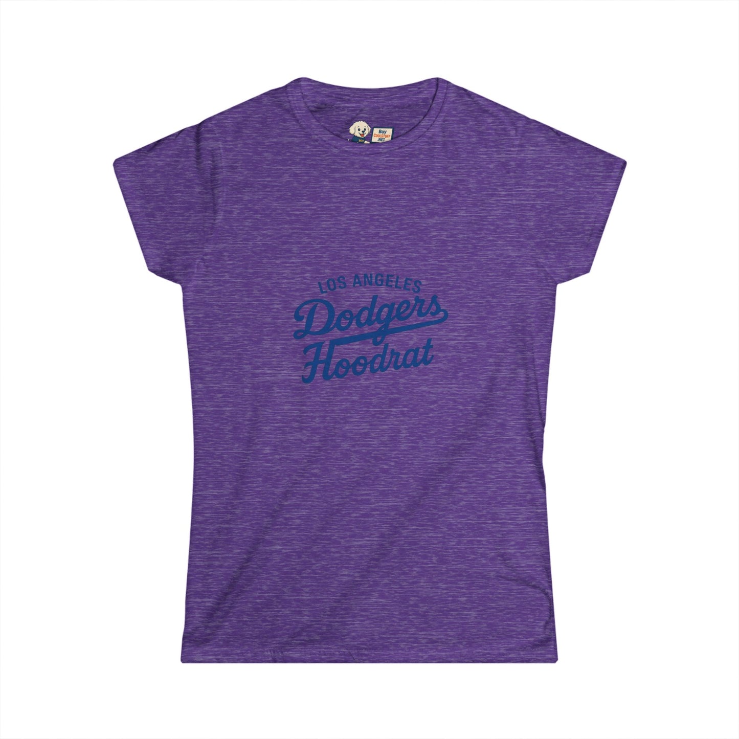 Los Angeles Dodgers Hoodrat - Women's Softstyle Tee - Perfect for Game Day!