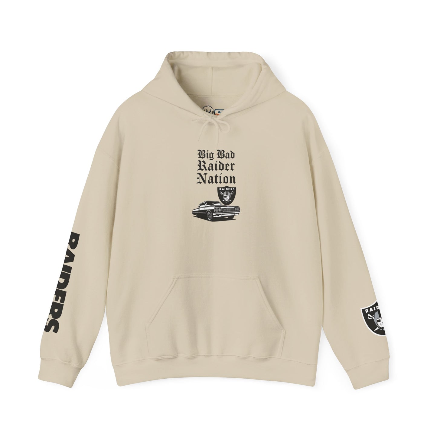 Unisex Heavy Blend™ Raider Nation Hoodie - Big Bad Design