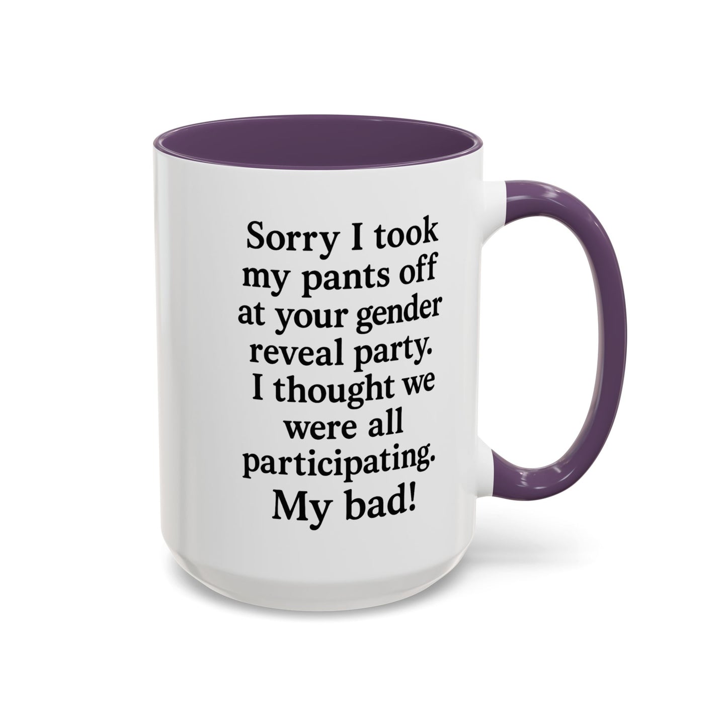 Funny "GENDER REVEAL" Coffee Mug - 15oz - Perfect Gift for Coffee Lovers