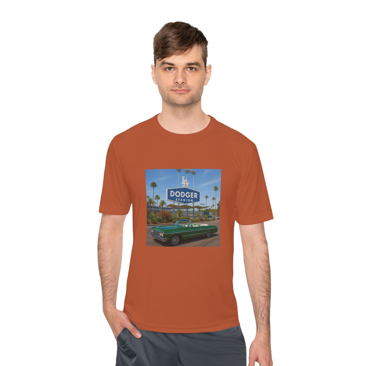 Lowrider Dodger Stadium  - Unisex Moisture Wicking Tee