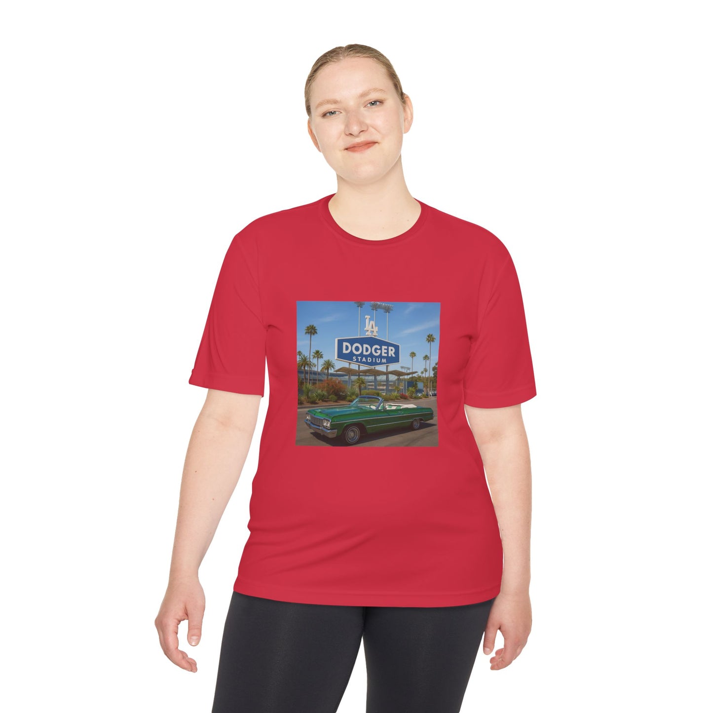 Lowrider Dodger Stadium  - Unisex Moisture Wicking Tee